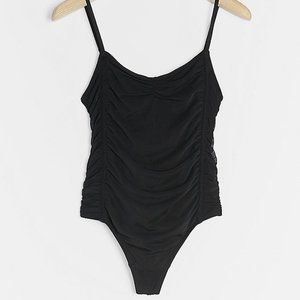 Anthropologie Ruched Bodysuit